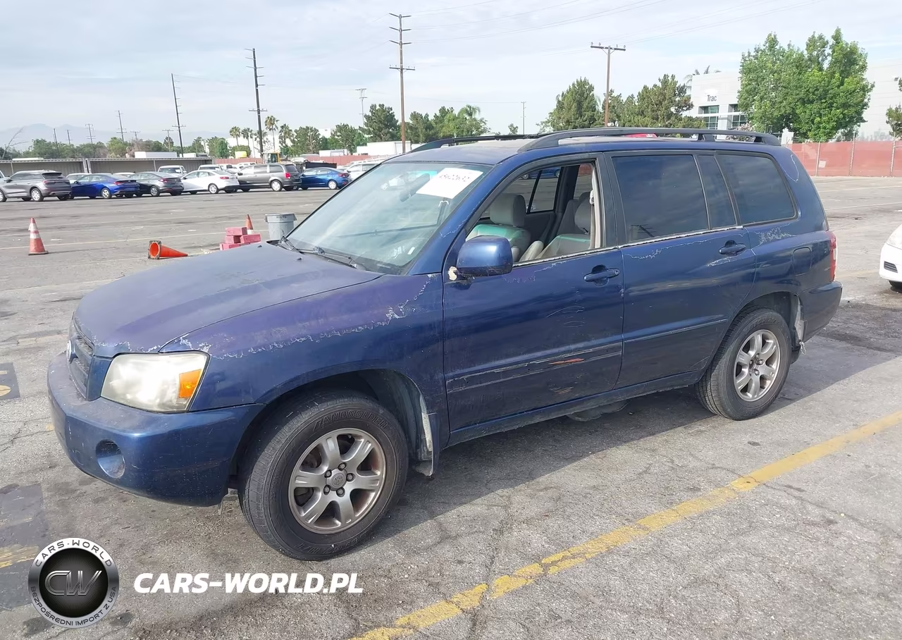 2006 Toyota Highlander V6 VIN:JTEDP21A860096917 - 2