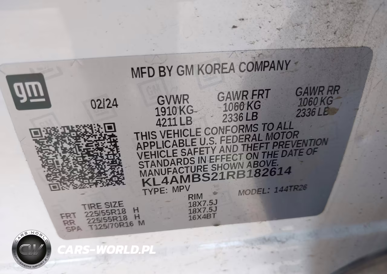 2024 Buick Encore Gx Preferred Fwd VIN:KL4AMBS21RB182614 - 9