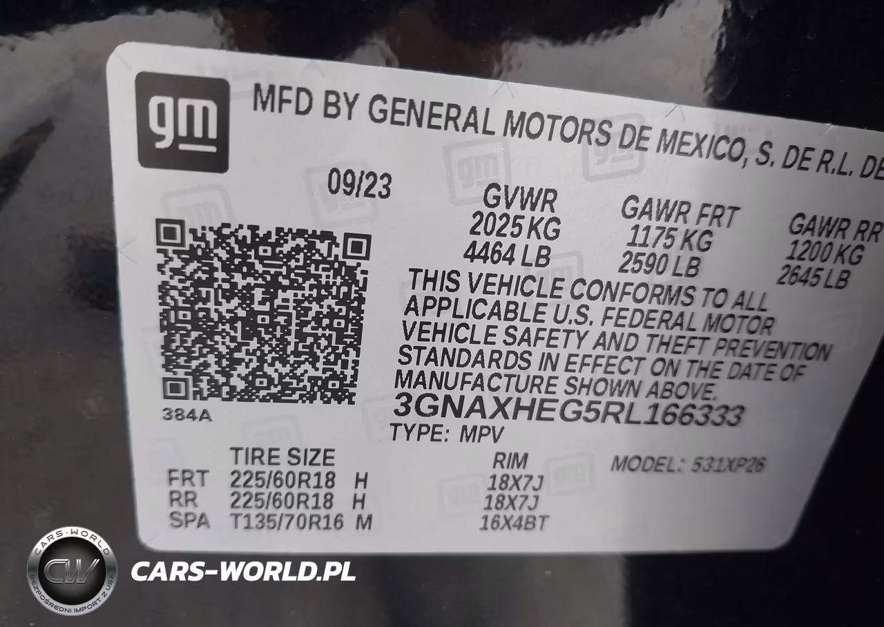2024 Chevrolet Equinox Fwd Ls VIN:3GNAXHEG5RL166333 - 9