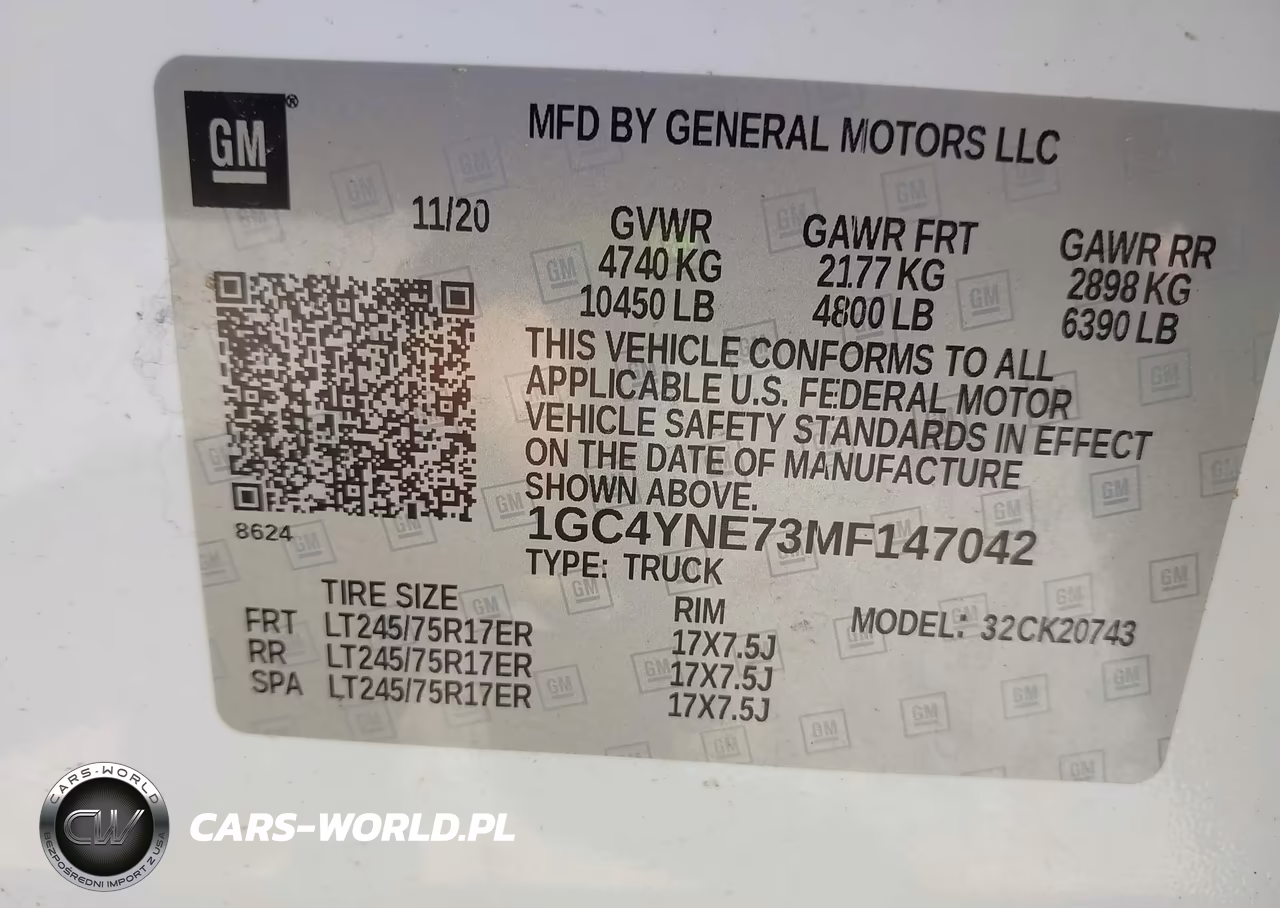 2021 Chevrolet Silverado 2500Hd 4Wd Standard Bed Lt VIN:1GC4YNE73MF147042 - 9