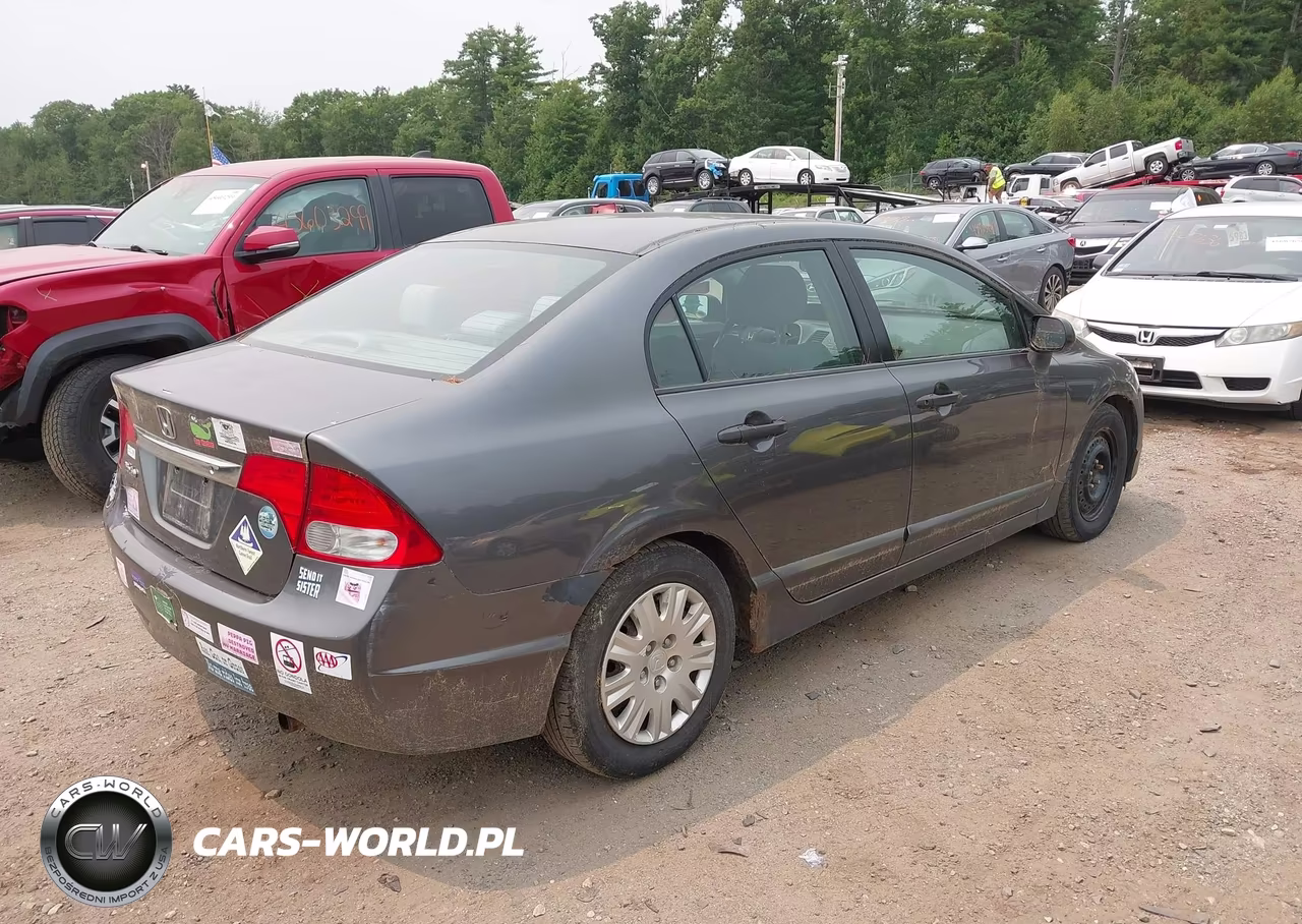 2009 Honda Civic Vp VIN:2HGFA16319H329783 - 4