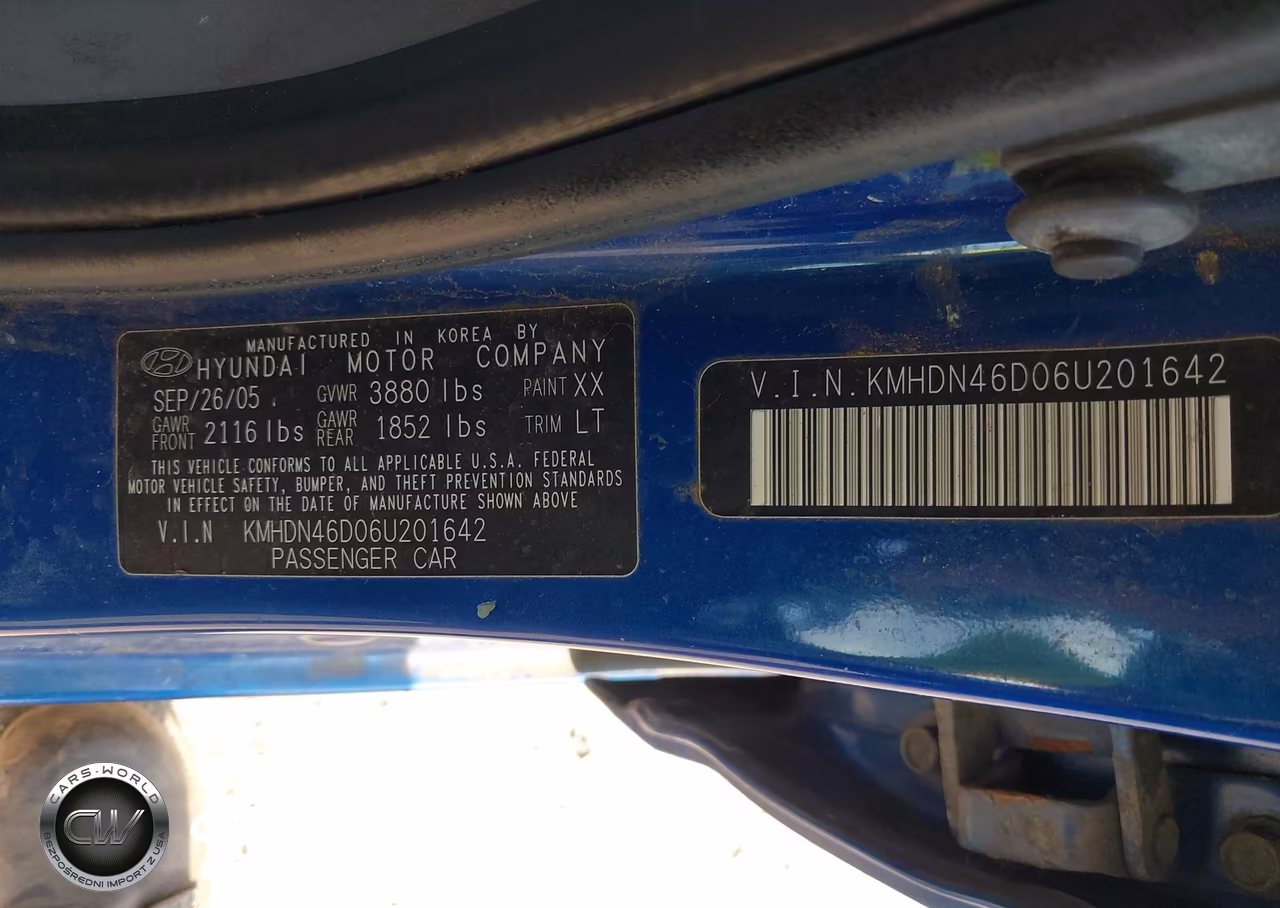 2006 Hyundai Elantra Gls-Limited VIN:KMHDN46D06U201642 - 9