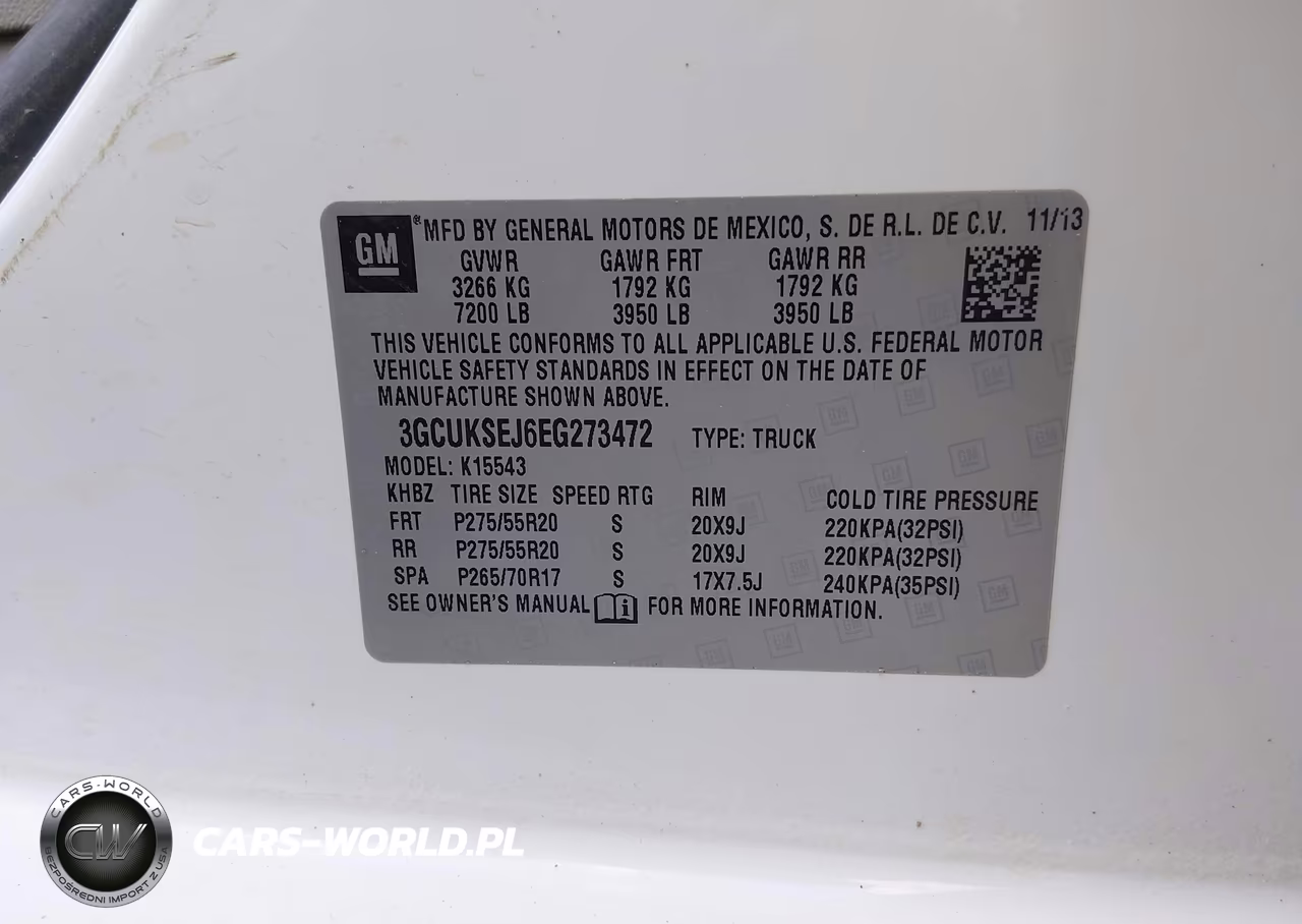 2014 Chevrolet Silverado 1500 Ltz VIN:3GCUKSEJ6EG273472 - 9