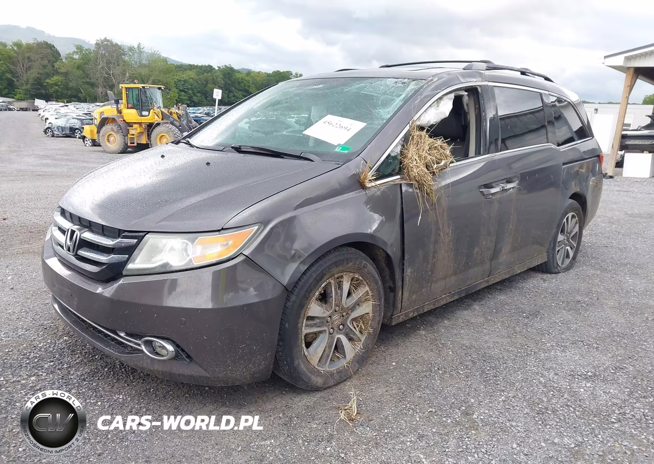 2014 Honda Odyssey Touring-Touring Elite VIN:5FNRL5H95EB105057 - 2