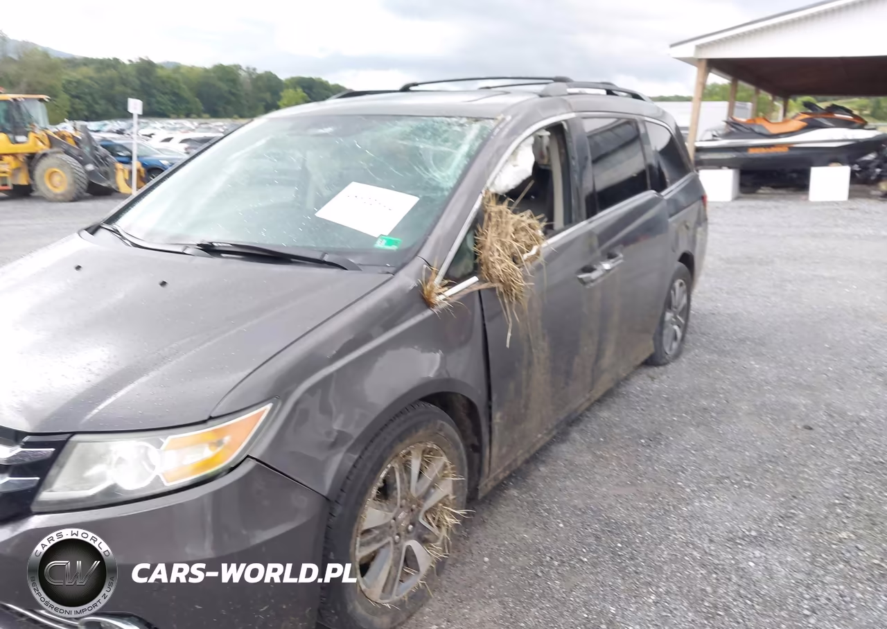 2014 Honda Odyssey Touring-Touring Elite VIN:5FNRL5H95EB105057 - 6