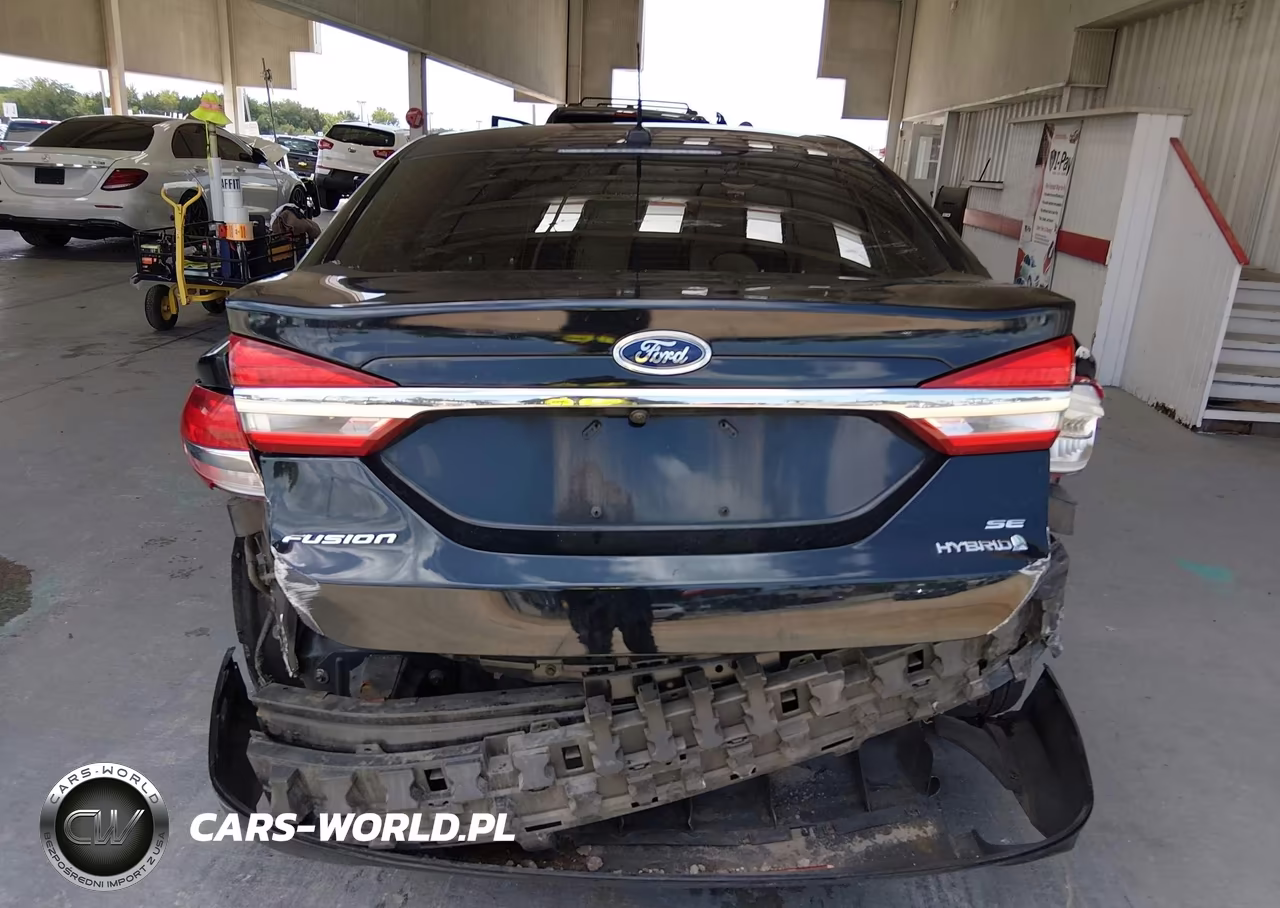 2018 Ford Fusion Hybrid Se VIN:3FA6P0LU4JR116197 - 17