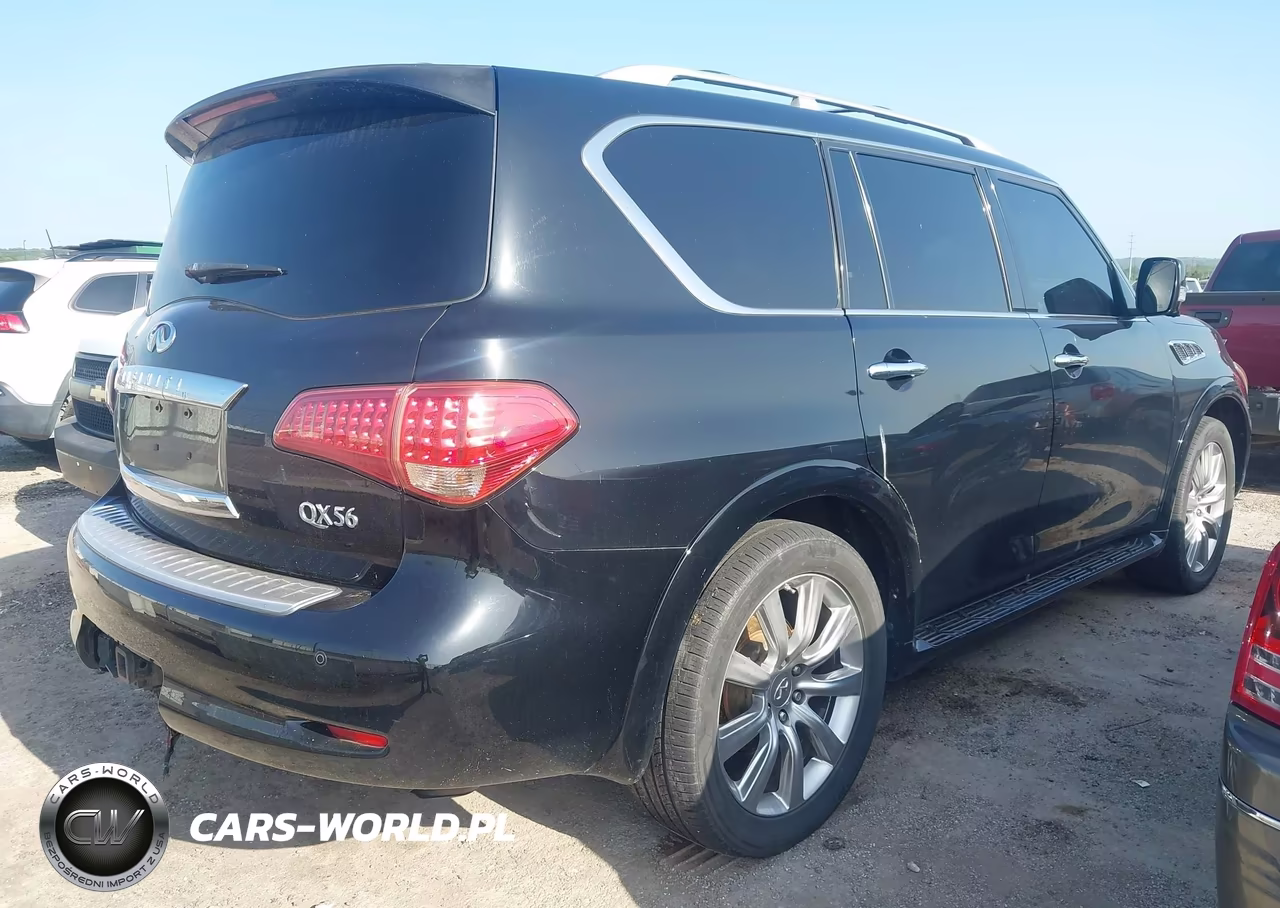 2013 Infiniti Qx56 VIN:JN8AZ2NE2D9042928 - 4