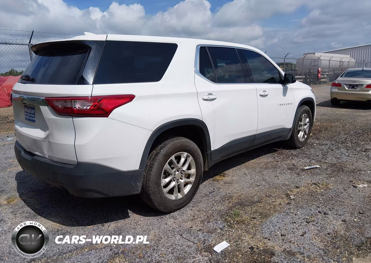 2020 Chevrolet Traverse Fwd Ls VIN:1GNERFKW2LJ120193 - 4