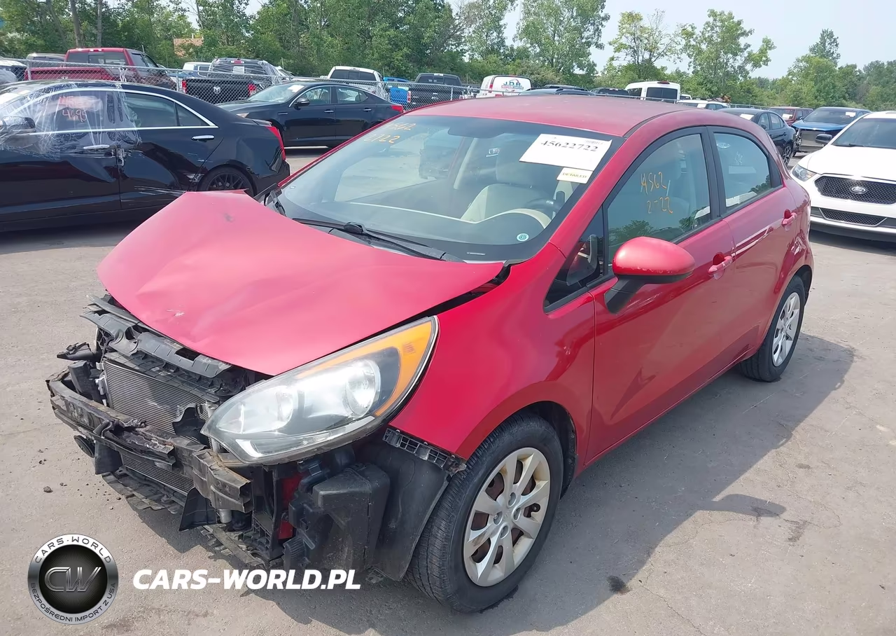 2013 Kia Rio Lx VIN:KNADM5A33D6127949 - 2