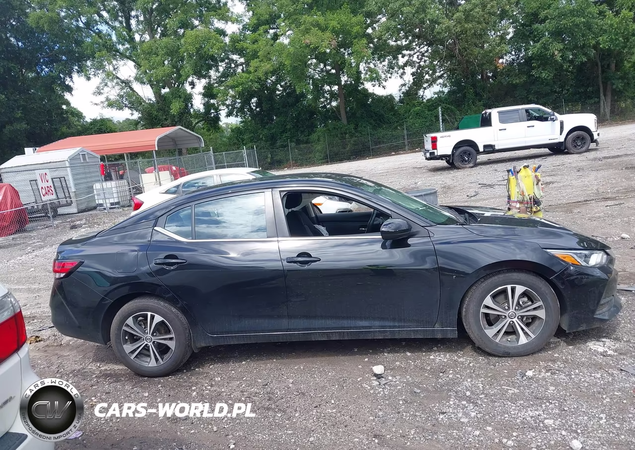 2021 Nissan Sentra Sv Xtronic Cvt VIN:3N1AB8CV0MY246694 - 13