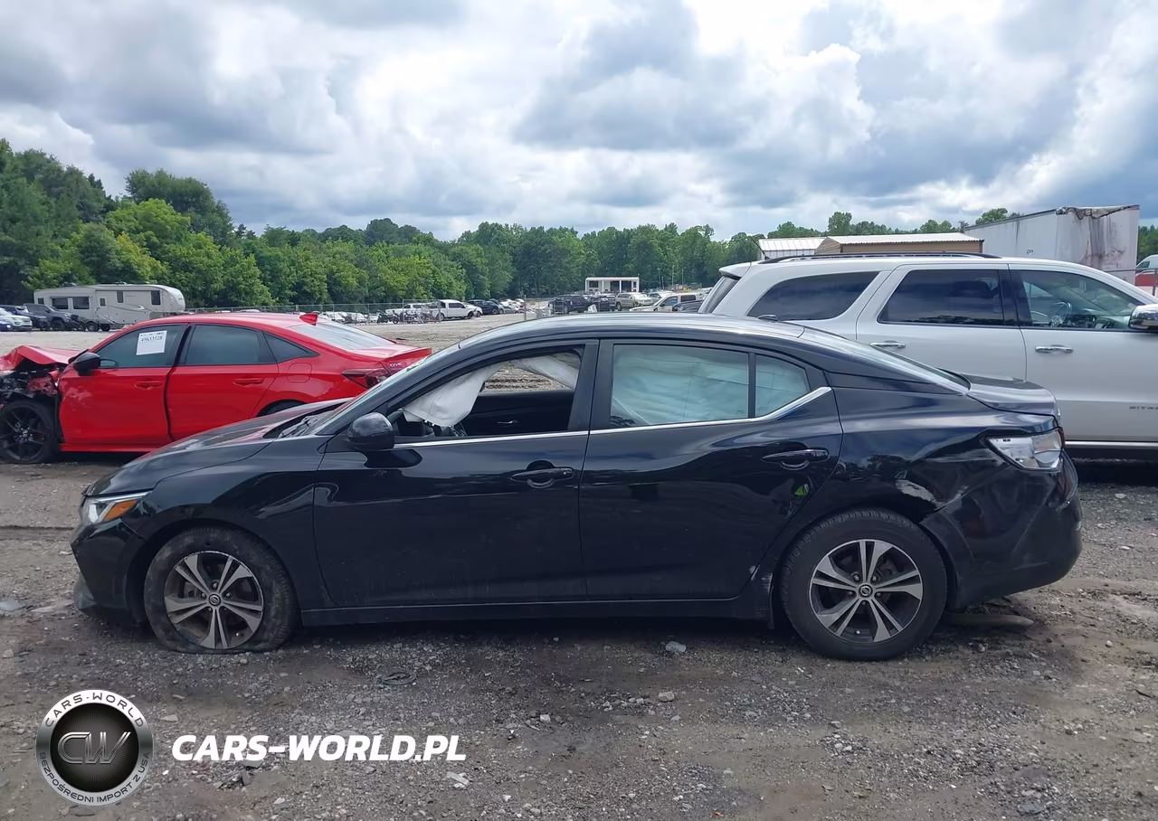 2021 Nissan Sentra Sv Xtronic Cvt VIN:3N1AB8CV0MY246694 - 14