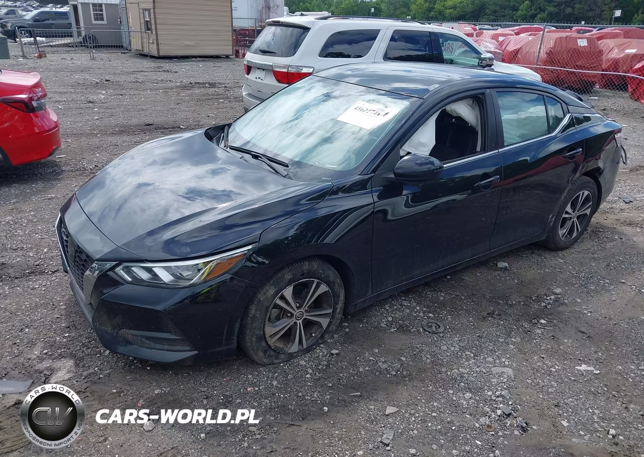 2021 Nissan Sentra Sv Xtronic Cvt VIN:3N1AB8CV0MY246694 - 2