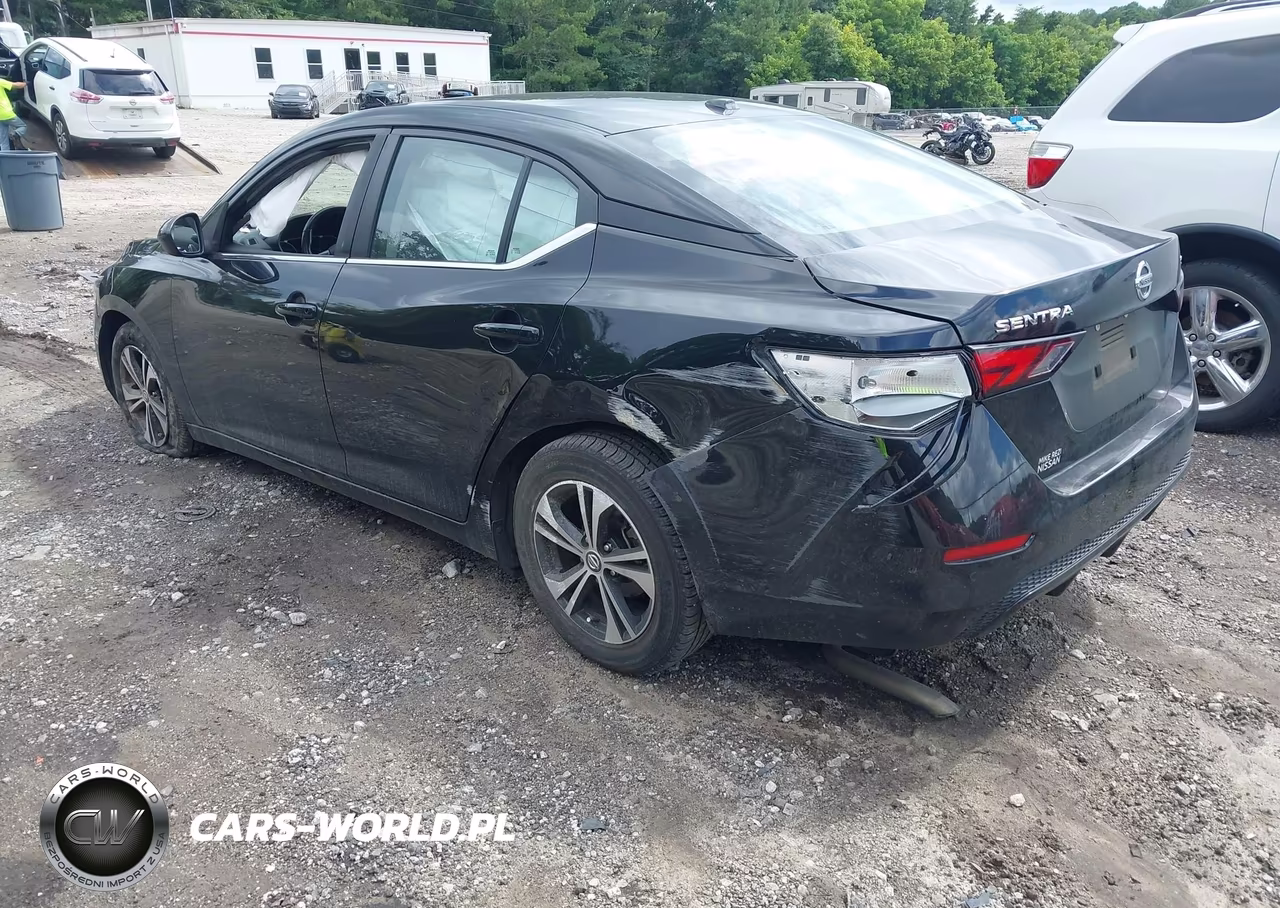2021 Nissan Sentra Sv Xtronic Cvt VIN:3N1AB8CV0MY246694 - 3