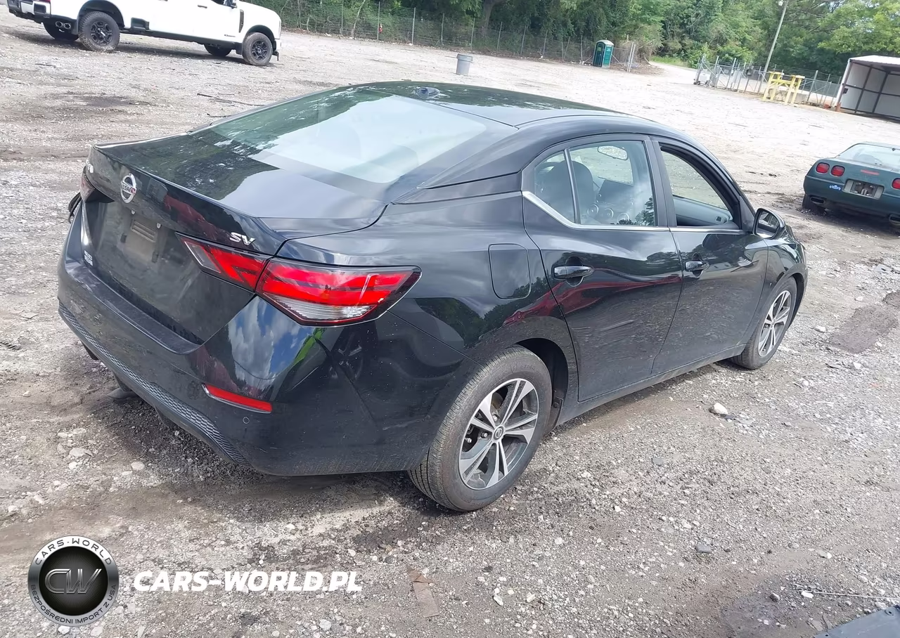 2021 Nissan Sentra Sv Xtronic Cvt VIN:3N1AB8CV0MY246694 - 4
