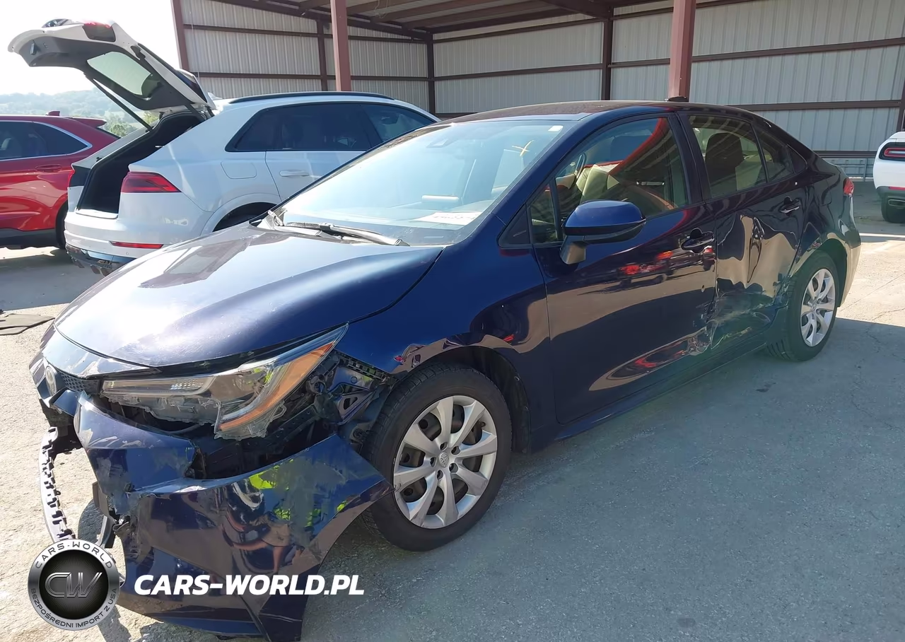 2021 Toyota Corolla Le VIN:JTDEPMAEXMJ186973 - 2
