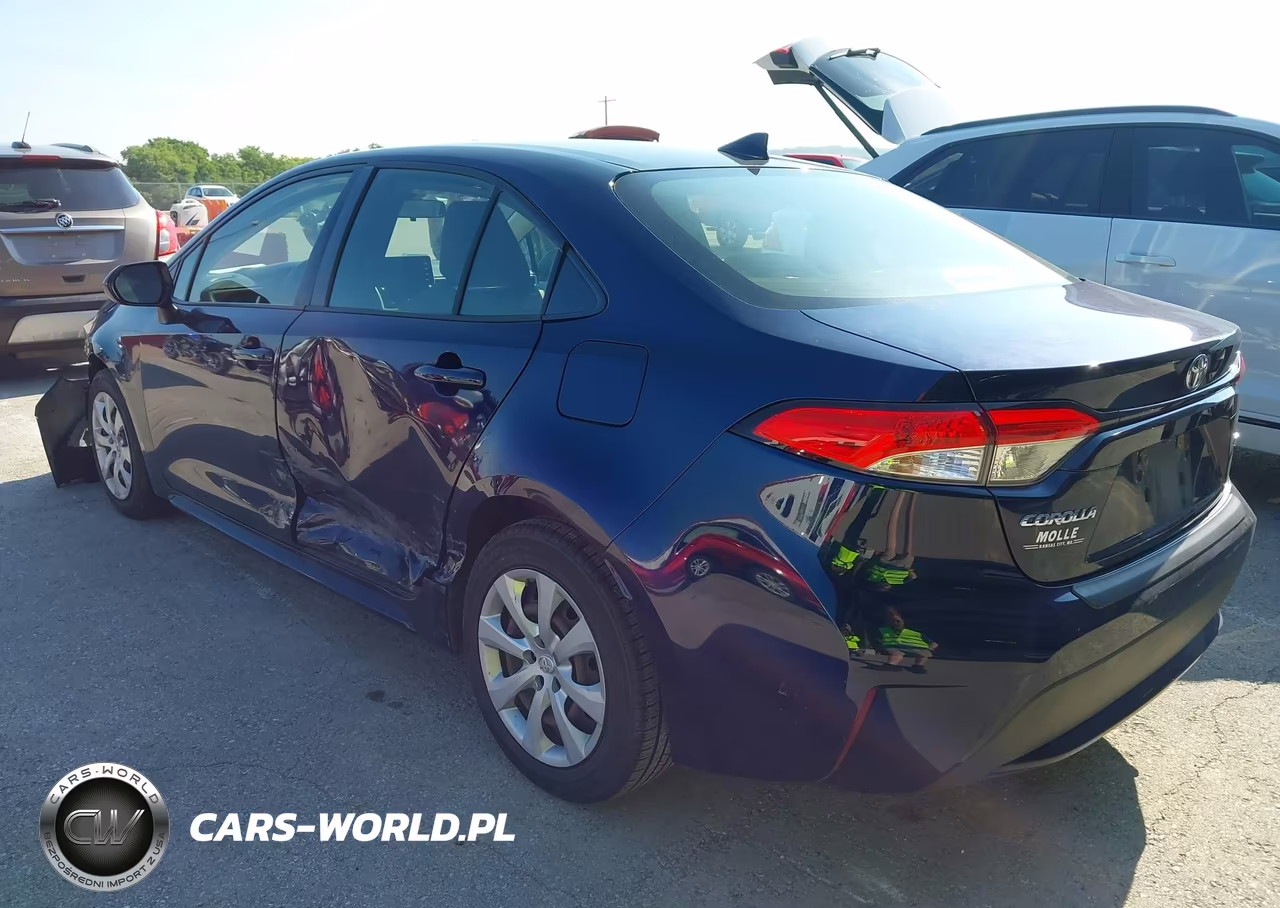 2021 Toyota Corolla Le VIN:JTDEPMAEXMJ186973 - 3