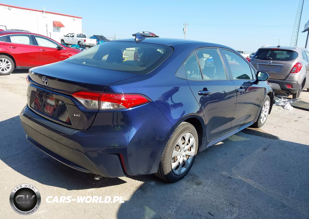 2021 Toyota Corolla Le VIN:JTDEPMAEXMJ186973 - 4
