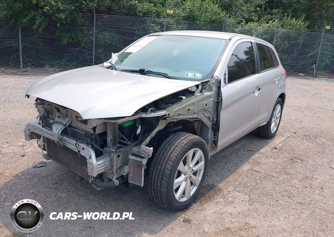 2014 Mitsubishi Outlander Sport Es VIN:4A4AR3AU0EE030129 - 2