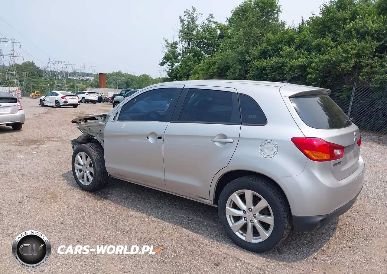 2014 Mitsubishi Outlander Sport Es VIN:4A4AR3AU0EE030129 - 3