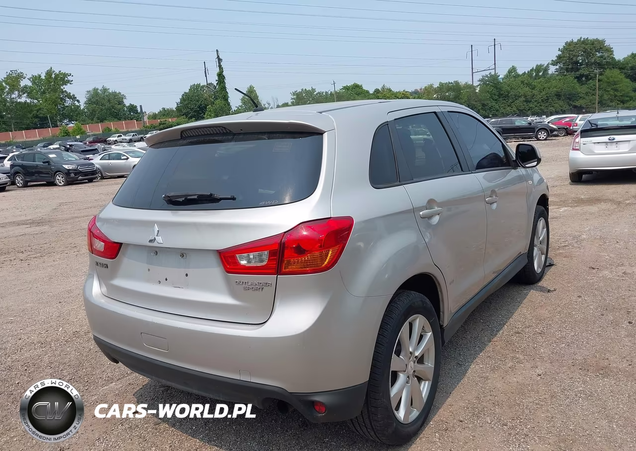 2014 Mitsubishi Outlander Sport Es VIN:4A4AR3AU0EE030129 - 4