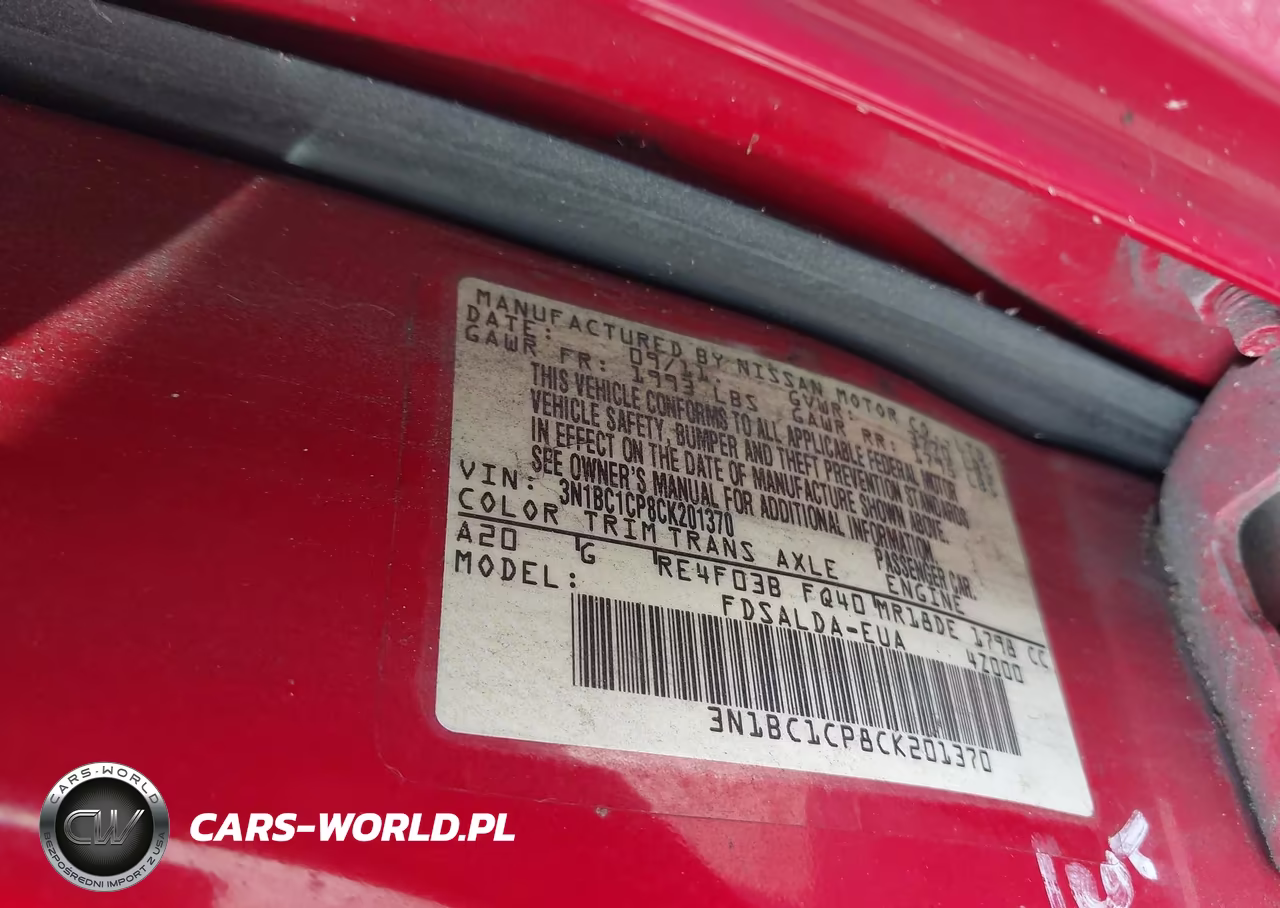 2012 Nissan Versa 1.8 S VIN:3N1BC1CP8CK201370 - 9