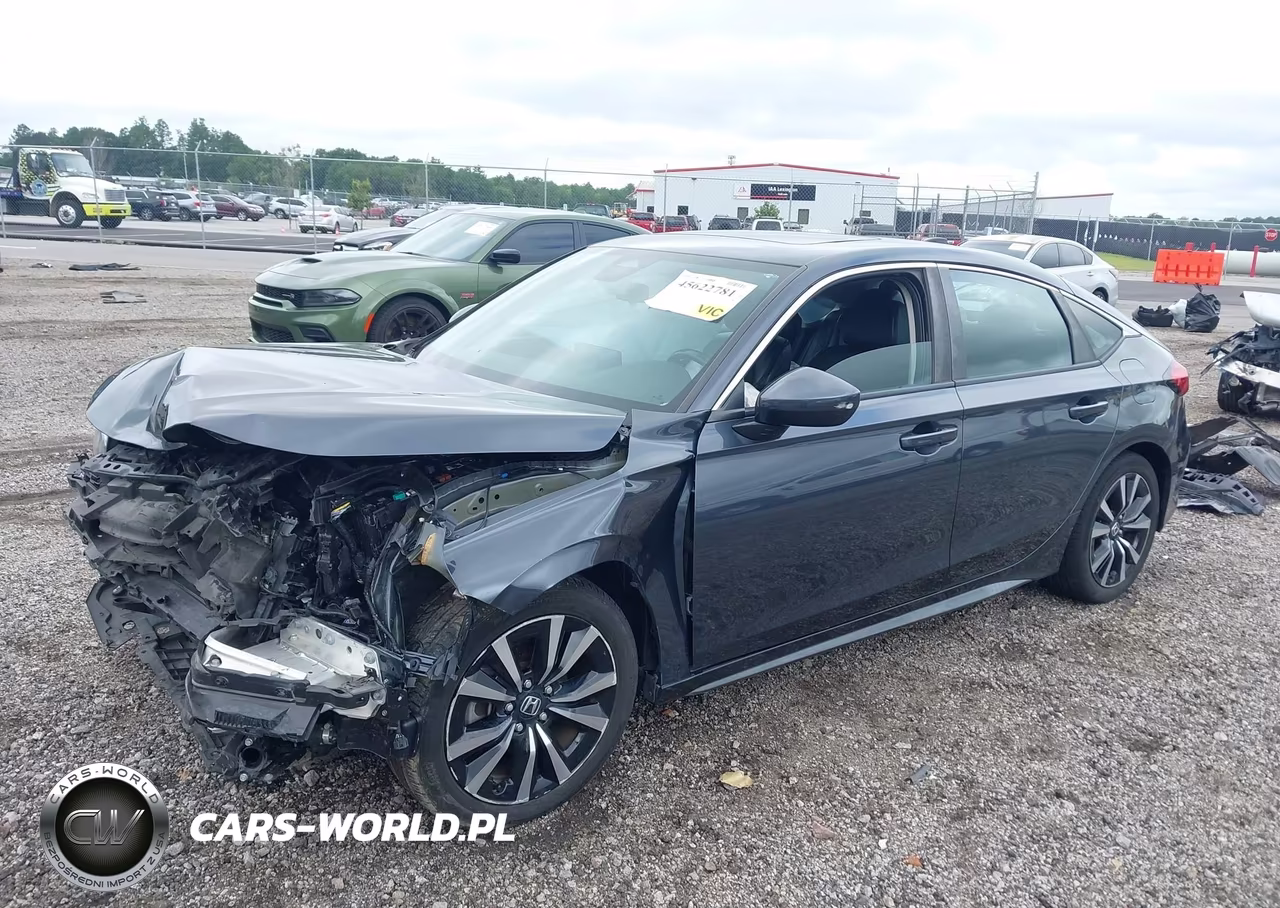 2022 Honda Civic Ex-L VIN:19XFL1H71NE008177 - 2