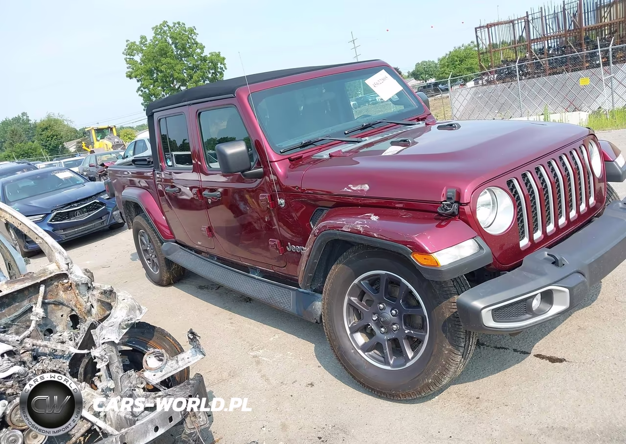 2021 Jeep Gladiator Overland 4X4 VIN:1C6HJTFG8ML546868 - 1