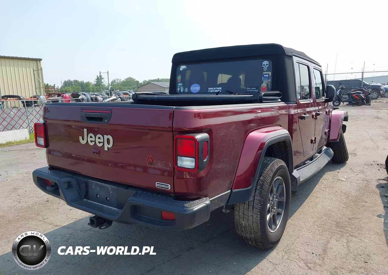 2021 Jeep Gladiator Overland 4X4 VIN:1C6HJTFG8ML546868 - 4