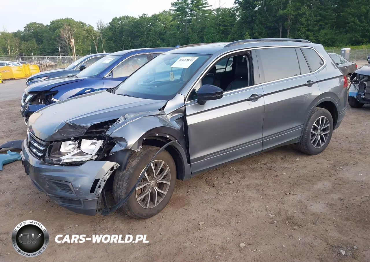 2019 Volkswagen Tiguan 2.0T Se-2.0T Sel-2.0T Sel R-Line-2.0T Sel R-Line Black VIN:3VV2B7AX5KM196798 - 2
