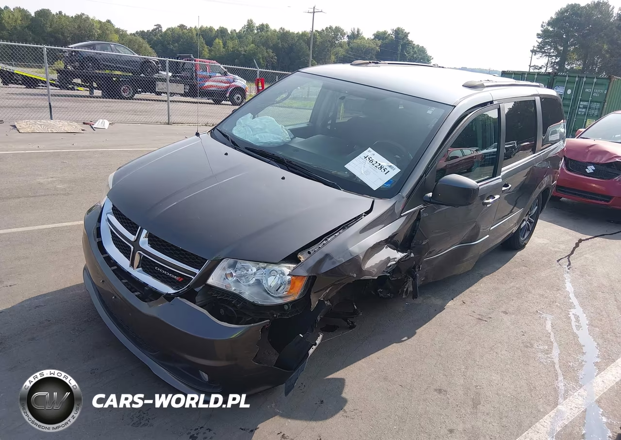 2017 Dodge Grand Caravan Sxt VIN:2C4RDGCG6HR599680 - 2