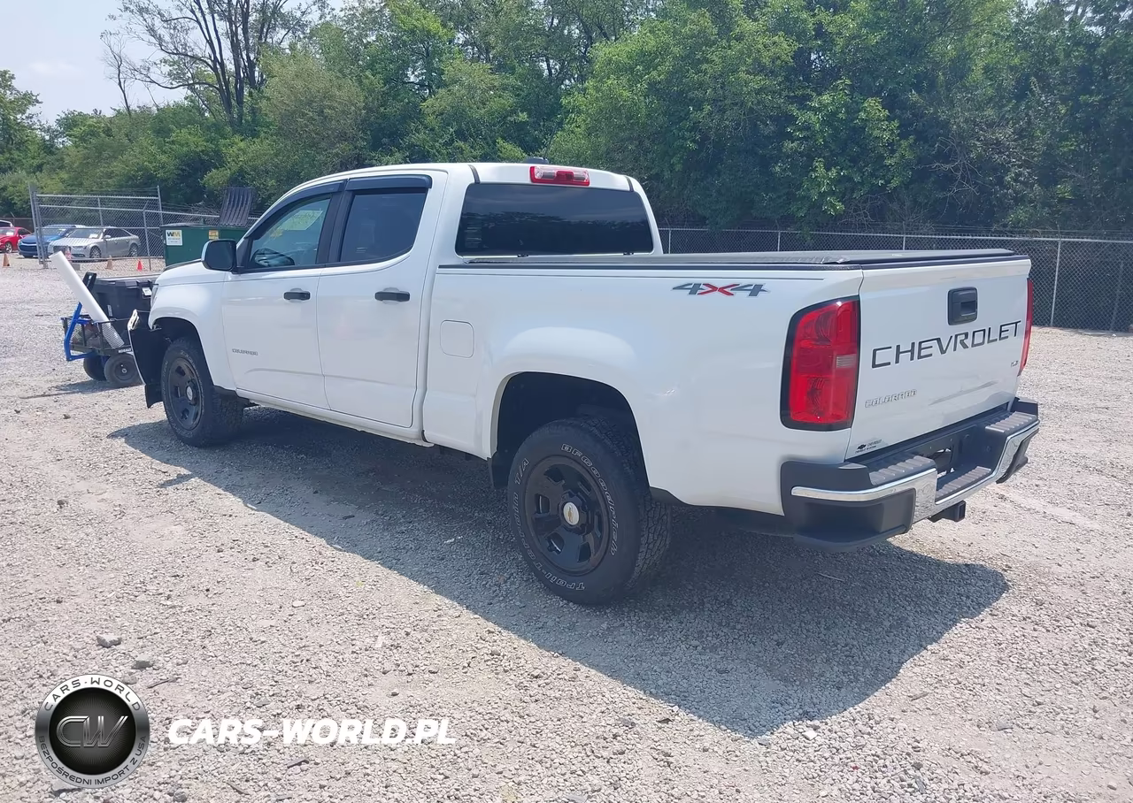 2021 Chevrolet Colorado Wt VIN:1GCGTBEN0M1245029 - 3