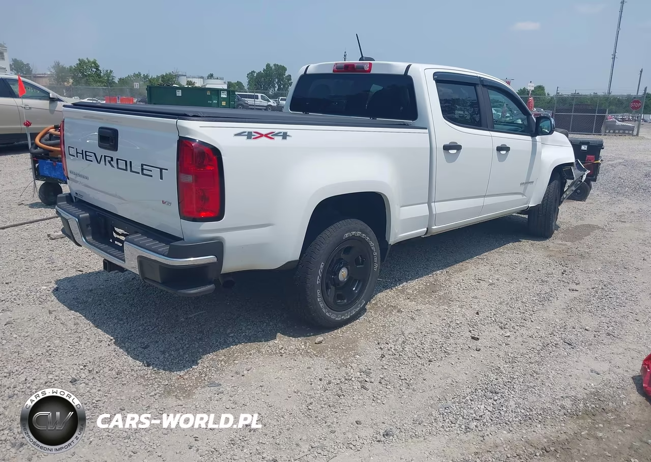 2021 Chevrolet Colorado Wt VIN:1GCGTBEN0M1245029 - 4