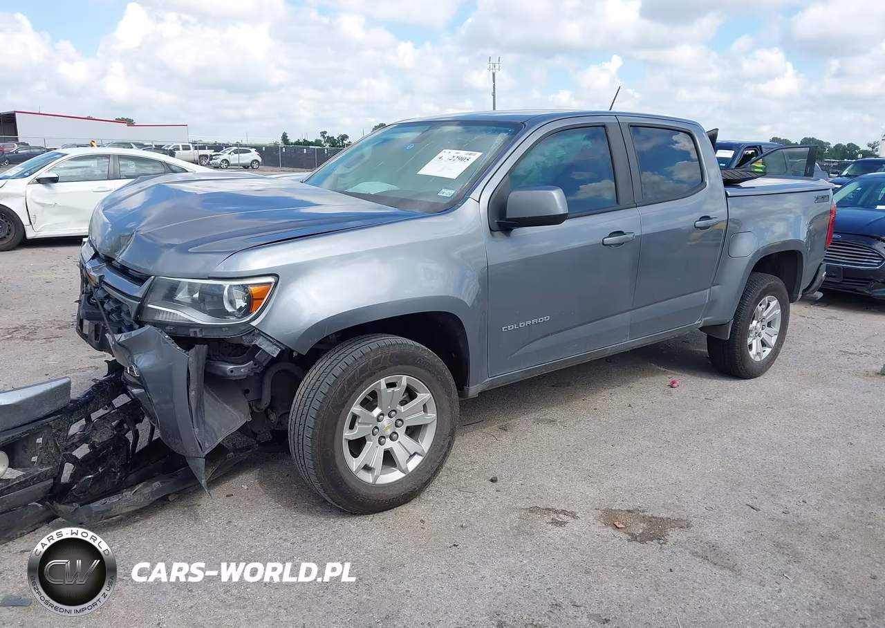2021 Chevrolet Colorado 2Wd Short Box Lt VIN:1GCGSCEN1M1117911 - 2
