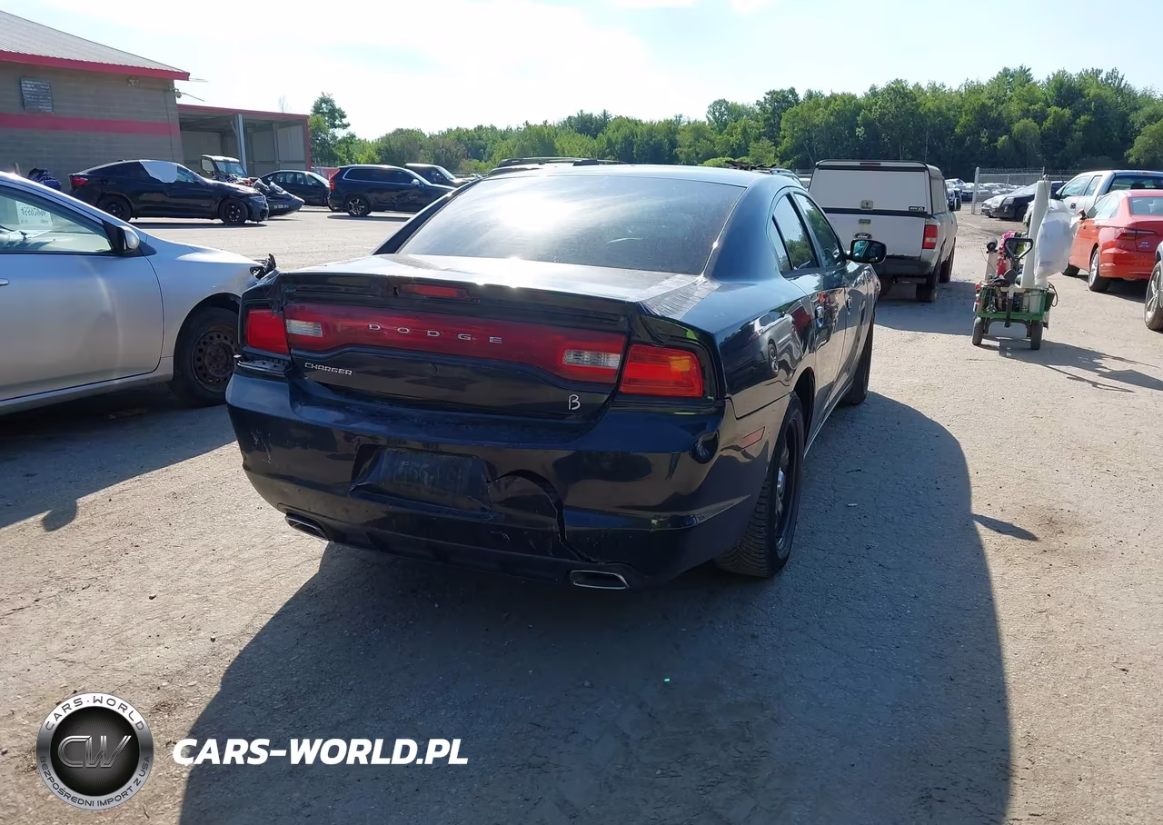 2012 Dodge Charger Police VIN:2C3CDXAG0CH215260 - 4