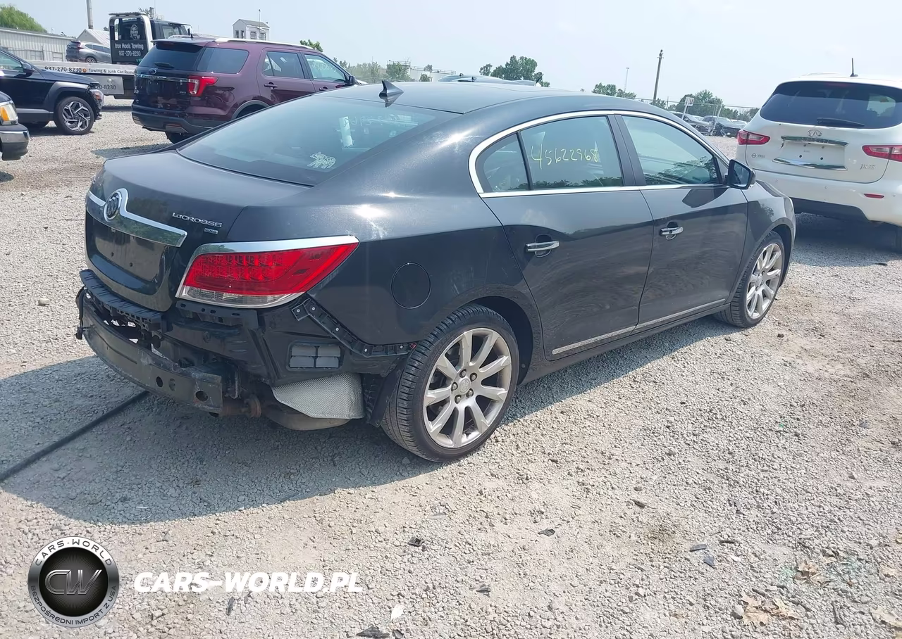 2010 Buick Lacrosse Cxs VIN:1G4GE5GV0AF188396 - 4