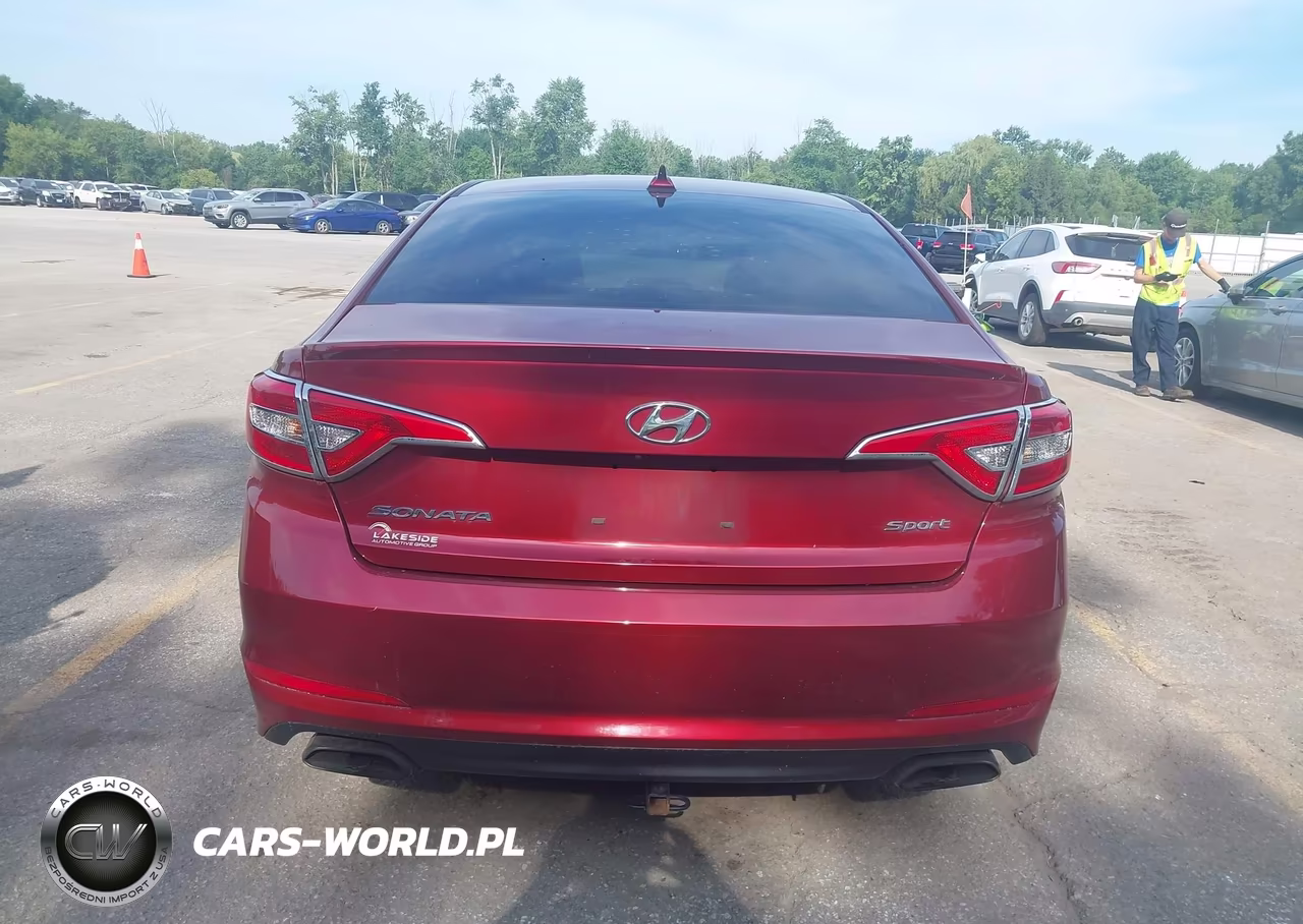 2016 Hyundai Sonata Sport VIN:5NPE34AF0GH428901 - 16