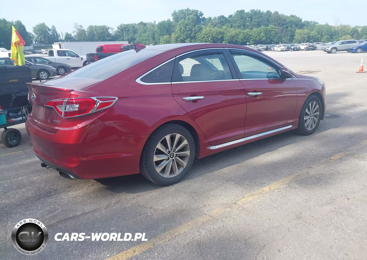 2016 Hyundai Sonata Sport VIN:5NPE34AF0GH428901 - 4