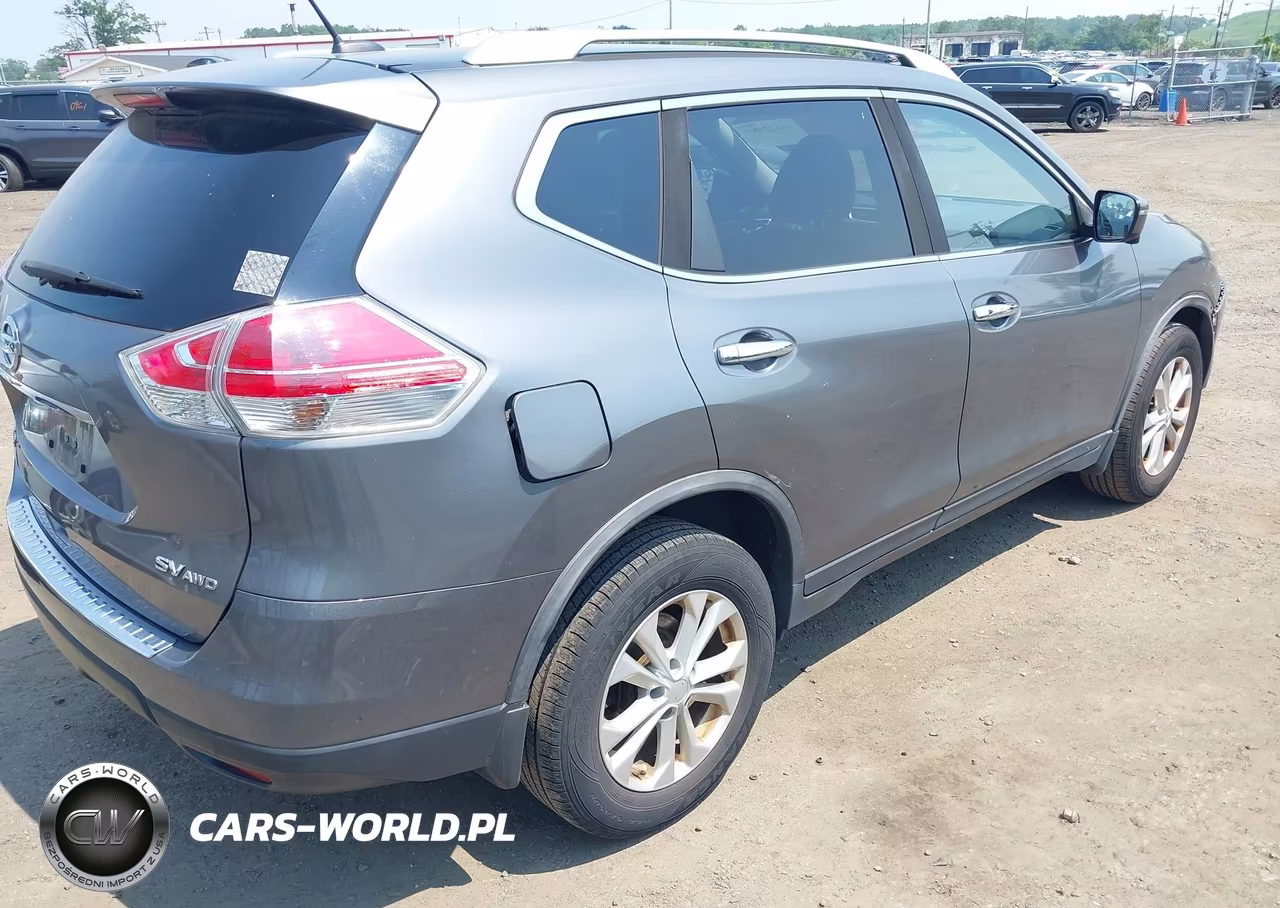 2016 Nissan Rogue Sv VIN:JN8AT2MV7GW134836 - 4