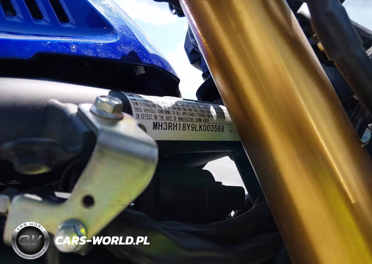 2020 Yamaha Yzfr3 A VIN:MH3RH18Y9LK003568 - 10