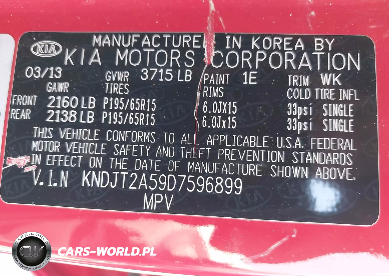 2013 Kia Soul VIN:KNDJT2A59D7596899 - 9