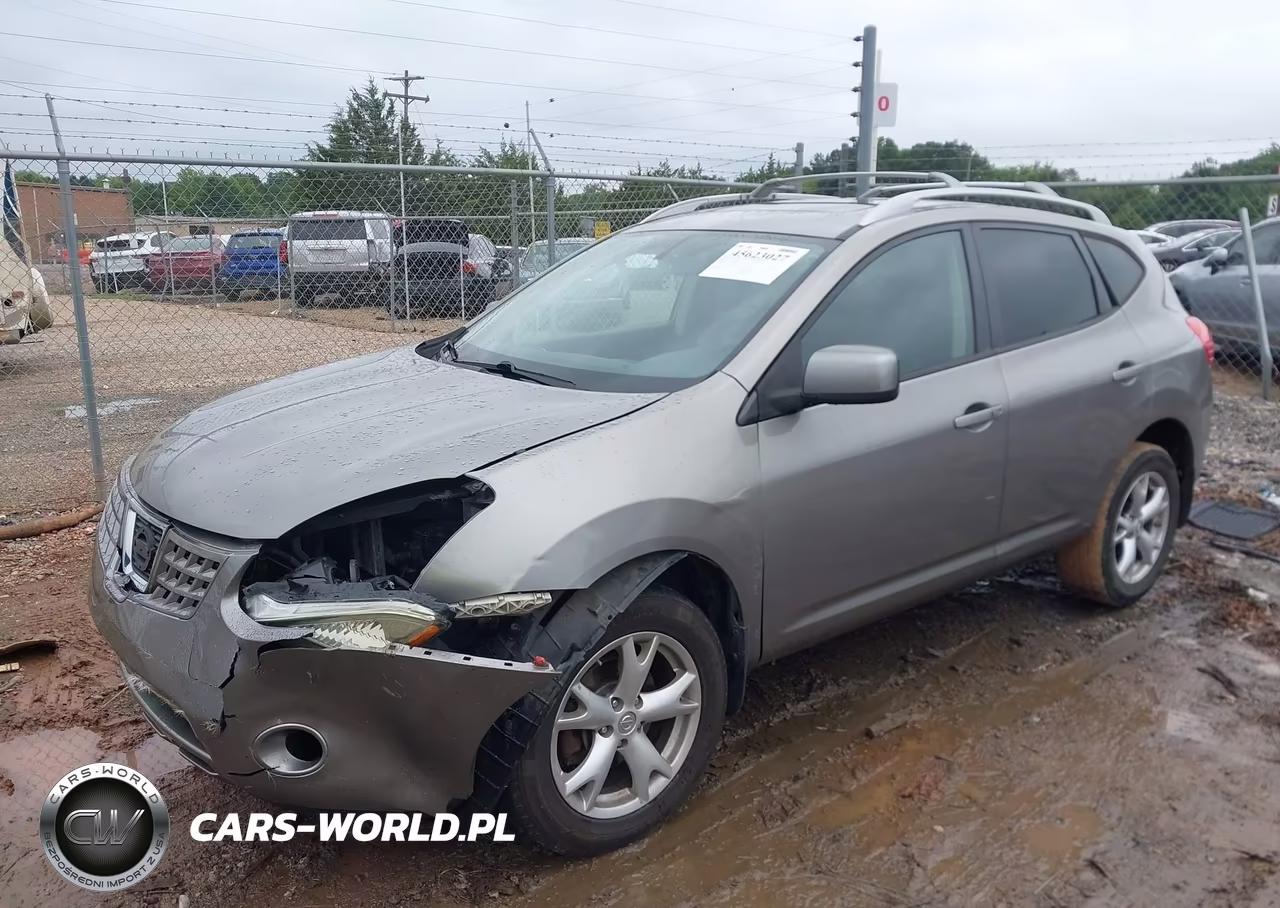 2009 Nissan Rogue Sl VIN:JN8AS58T19W329959 - 2