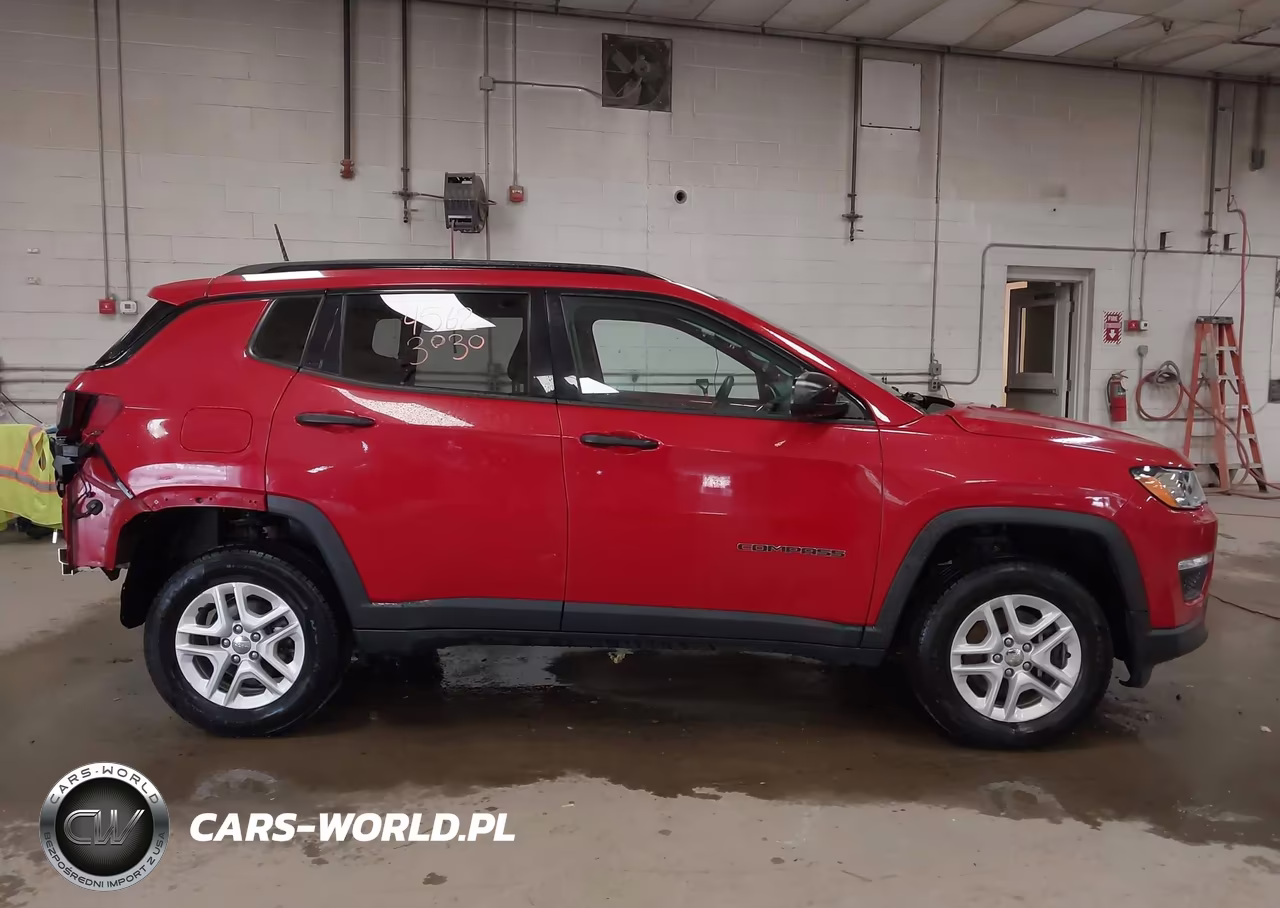 2018 Jeep Compass Sport 4X4 VIN:3C4NJDAB1JT398995 - 14