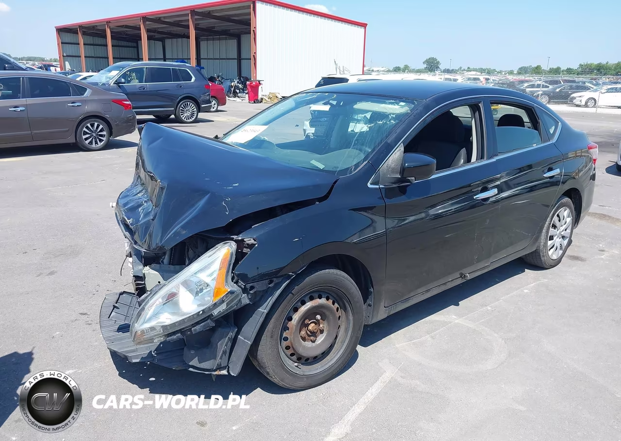 2014 Nissan Sentra Sv VIN:3N1AB7AP0EY253287 - 2