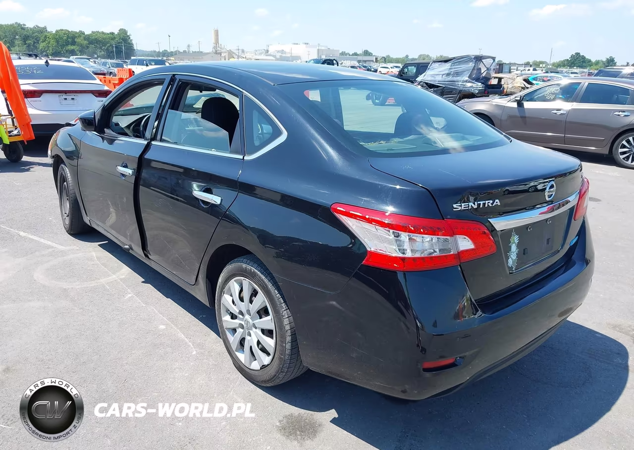 2014 Nissan Sentra Sv VIN:3N1AB7AP0EY253287 - 3