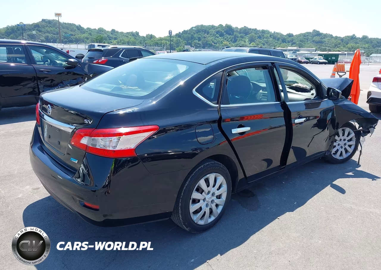 2014 Nissan Sentra Sv VIN:3N1AB7AP0EY253287 - 4