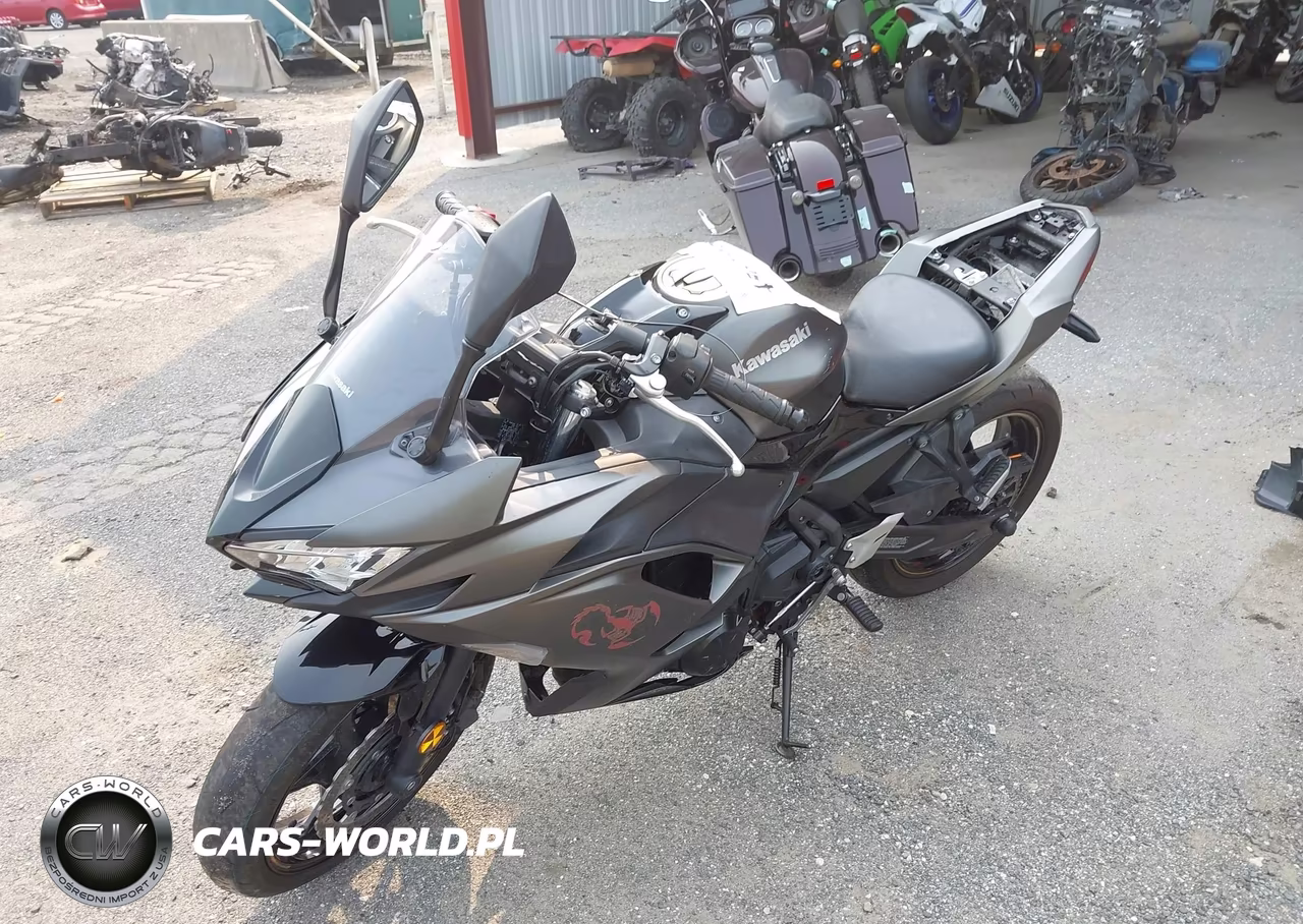 2023 Kawasaki Ex650 R VIN:ML5EXER17PDA87373 - 2