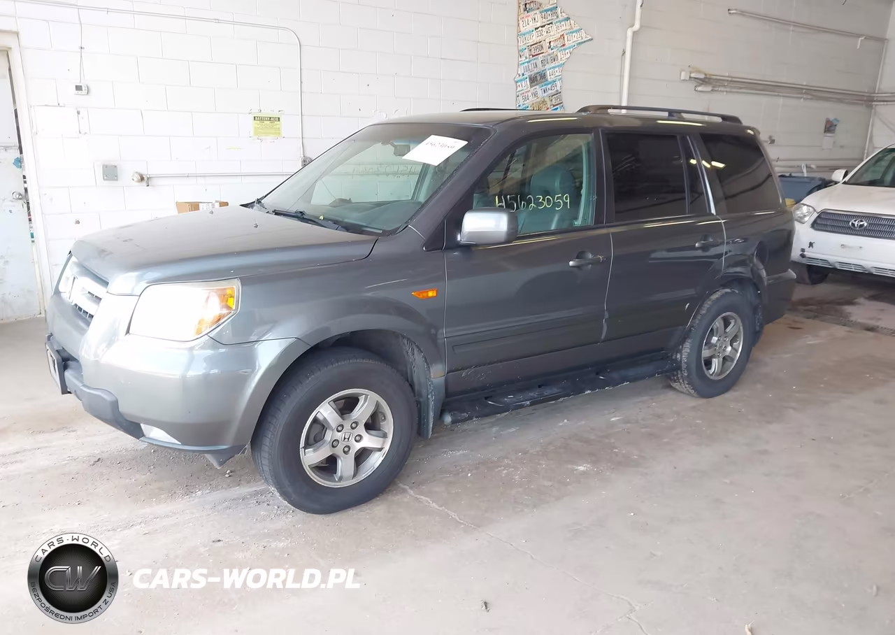 2008 Honda Pilot Ex-L VIN:5FNYF187X8B008919 - 2