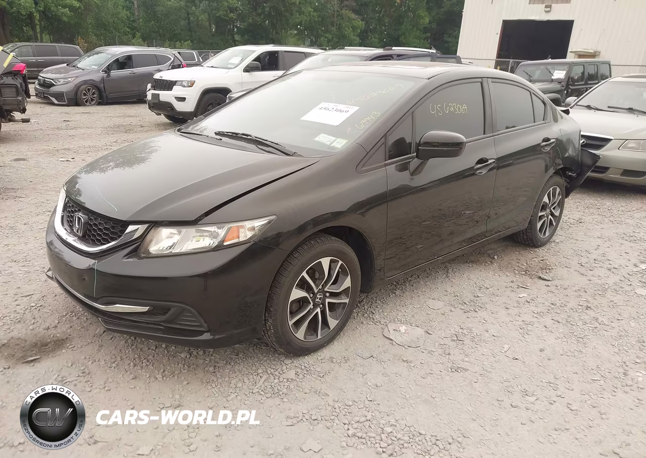 2015 Honda Civic Ex VIN:2HGFB2F81FH505533 - 2