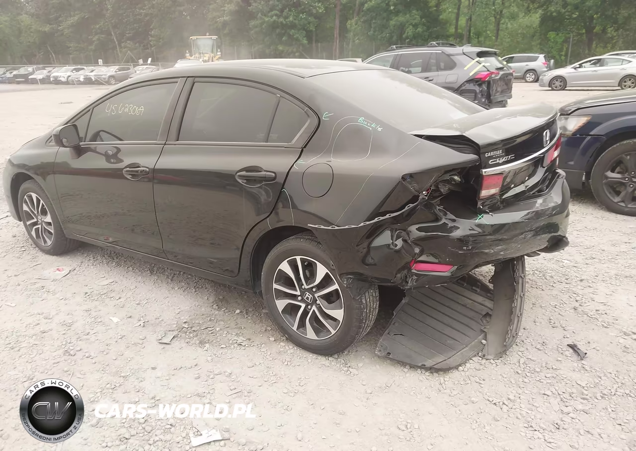 2015 Honda Civic Ex VIN:2HGFB2F81FH505533 - 3