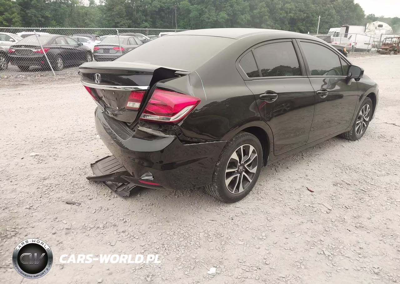 2015 Honda Civic Ex VIN:2HGFB2F81FH505533 - 4